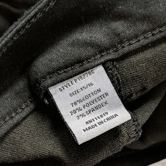 NWT High Waisted Black Jeggings - Picture 5 of 5